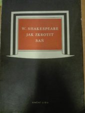 kniha Jak zkrotit saň Komedie s předehrou, Um. lidu 1950