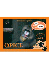 kniha Opice pět puzzle se 48 dílky, Rebo 2007