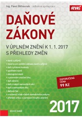 kniha Daňové zákony v úplném znění k 1. 1. 2017 s přehledy změn, Anag 2016