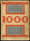 Almanach na památku tisícího provedení Prodané nevěsty souborem Národního divadla v Praze 30. května 1927