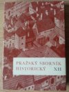 Pražský sborník historický