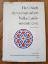Handbuch der europäischen Volksmusikinstrumente