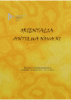 Orientalia Antiqua Nova XI