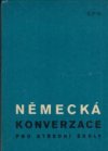 Německá konverzace pro střední školy