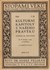 Kulturní kapitoly z našeho pravěku