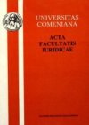 Acta Facultatis Iuridicae