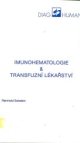 Imunohematologie a transfuzní lékařství