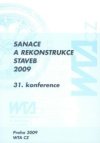 Sanace a rekonstrukce staveb 2009