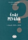 Český PEN-klub v letech 1925-1938