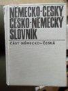 Německo-český a česko-německý slovník, Německo-česká část