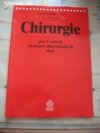 Chirurgie pro 3. ročník středních zdravotnických škol