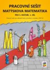 Matýskova matematika pro 5. ročník, 1. díl, Pracovní sešit