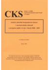 Analýza aktuální konjunkturní situace v mezinárodním obchodě a prognóza jejího vývoje v letech 2008-2009