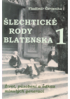 Šlechtické rody Blatenska.