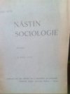 Nástin sociologie.