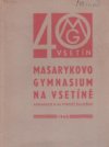 Masarykovo gymnasium na Vsetíně