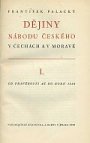 Dějiny národu českého v Čechách a v Moravě