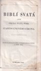 Biblí svatá