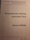 Komentovaný katalog moravské flóry