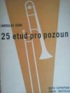 25 etud pro pozoun