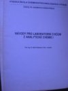 Návody pro laboratorní cvičení z analytické chemie 1 