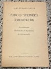Rudolf Steiner’s lebenswerk