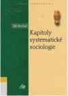 Kapitoly systematické sociologie