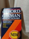 The Oxford german minidictionary  new