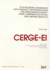 Stackelberg leadership with product differentiation and endogenous entry