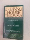 The  random house thesaurus 