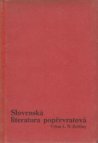 Slovenská literatura popřevratová