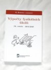Výpočty fyzikálních úkolů 