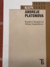 Texty a kontexty Andreje Platonova