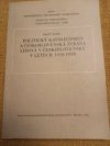 Politický katolicismus a československá strana lidová v československu v letech 1918-1938