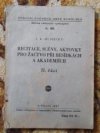 Recitace, scénky, aktovky pro žactvo při besídkách a akademiích 