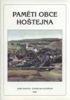 Paměti obce Hoštejna