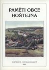 Paměti obce Hoštejna