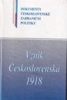Vznik Československa 1918