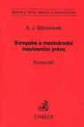 Evropské a mezinárodní insolvenční právo