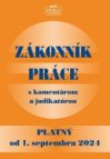 Zákonník práce s komentárom a judikatúrou od 1.septembra 2024