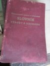 Živnostensko-právní a informační slovník výroby a obchodu