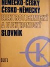 Německo-český, česko-německý elektrotechnický a elektronický slovník