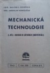 Mechanická technologie.