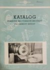Katalog pomůcek pro tvarové broušení
