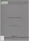 Ekonomika podniků