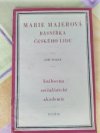 Marie Majerová - básnířka českého lidu