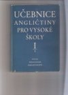 Učebnice angličtiny pro vysoké školy.