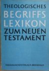 Theologisches Begriffslexikon zum Neuen Testament