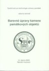 Barevné úpravy kamene památkových objektů