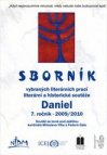 Sborník vybraných literárních prací literární a historické soutěže Daniel